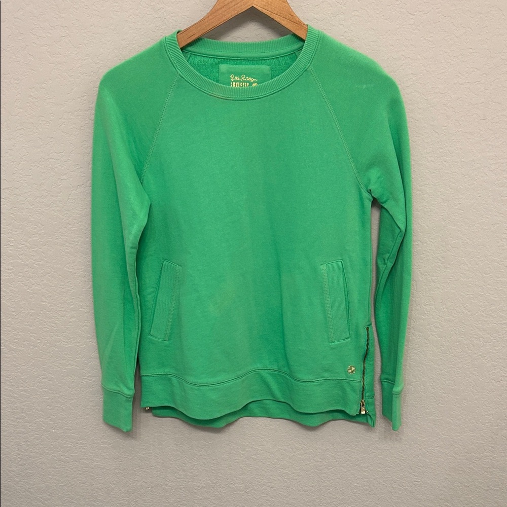 Lilly Pulitzer Vibrant Green Pullover